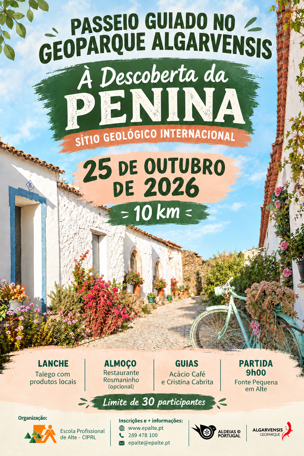 Passeio Pedestre Guiado - À Descoberta da Penina